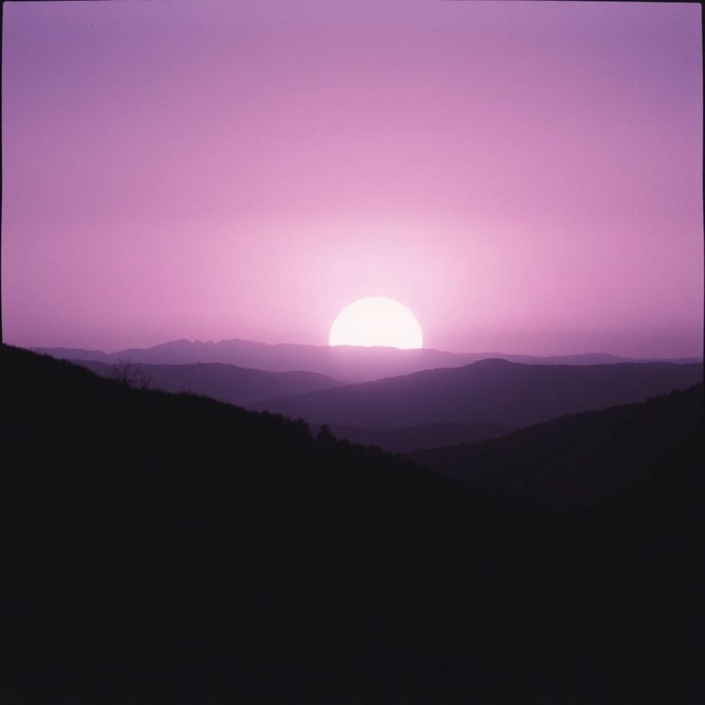 Haiku #4: Sunset artwork