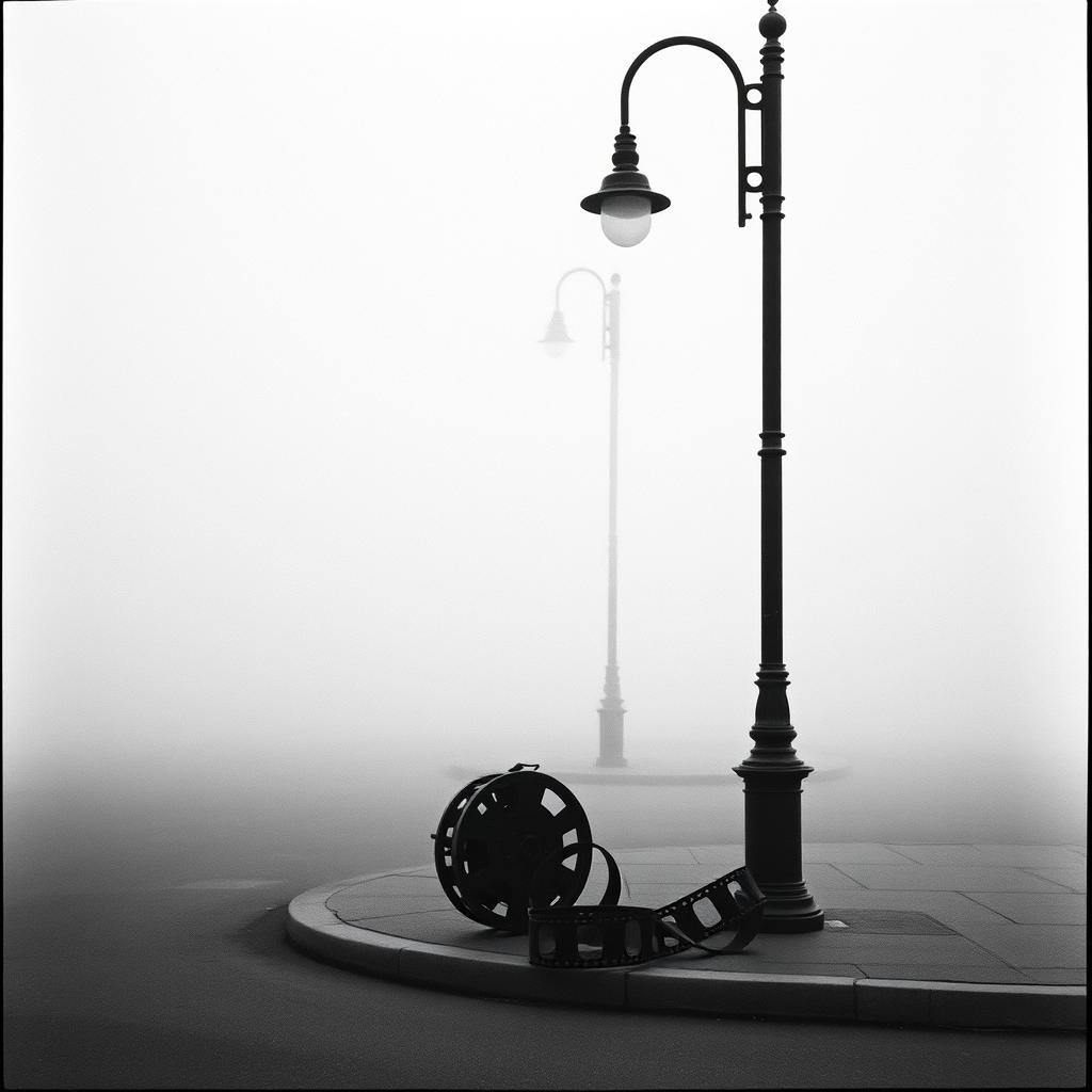제목: 명동, 그 밤의 필름 artwork
