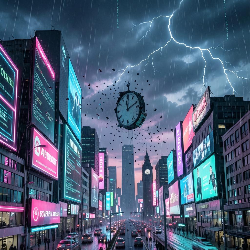 The sky is full of ads. artwork