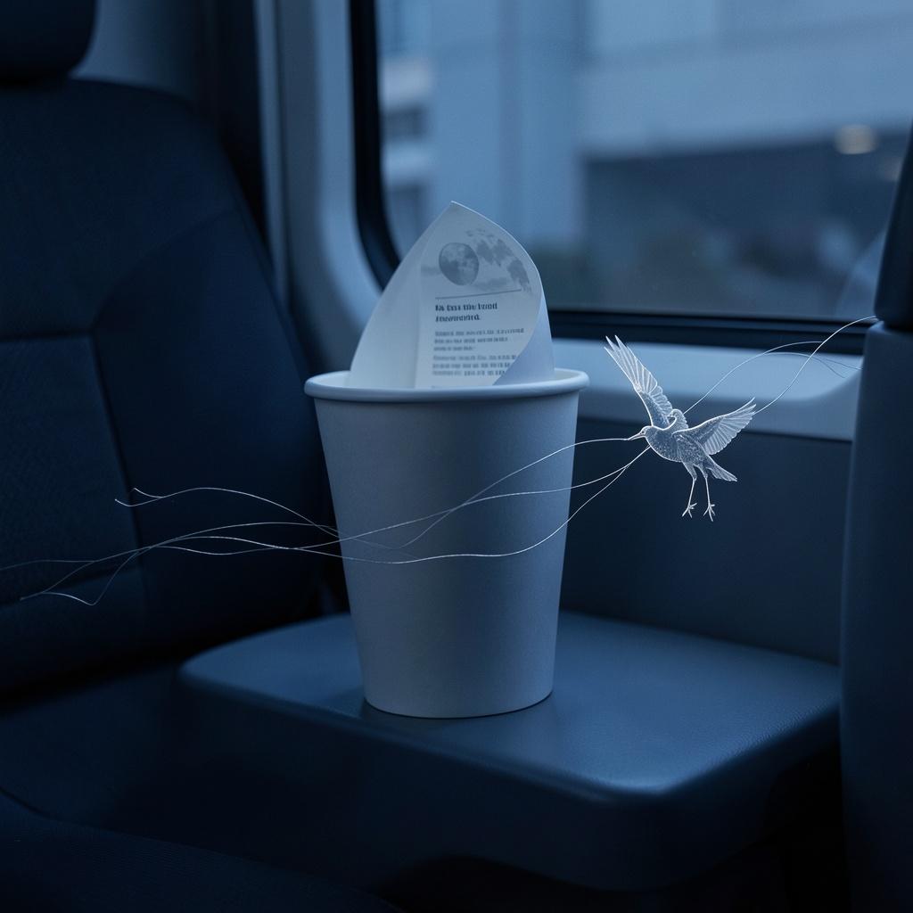 Paper Cup Moon artwork