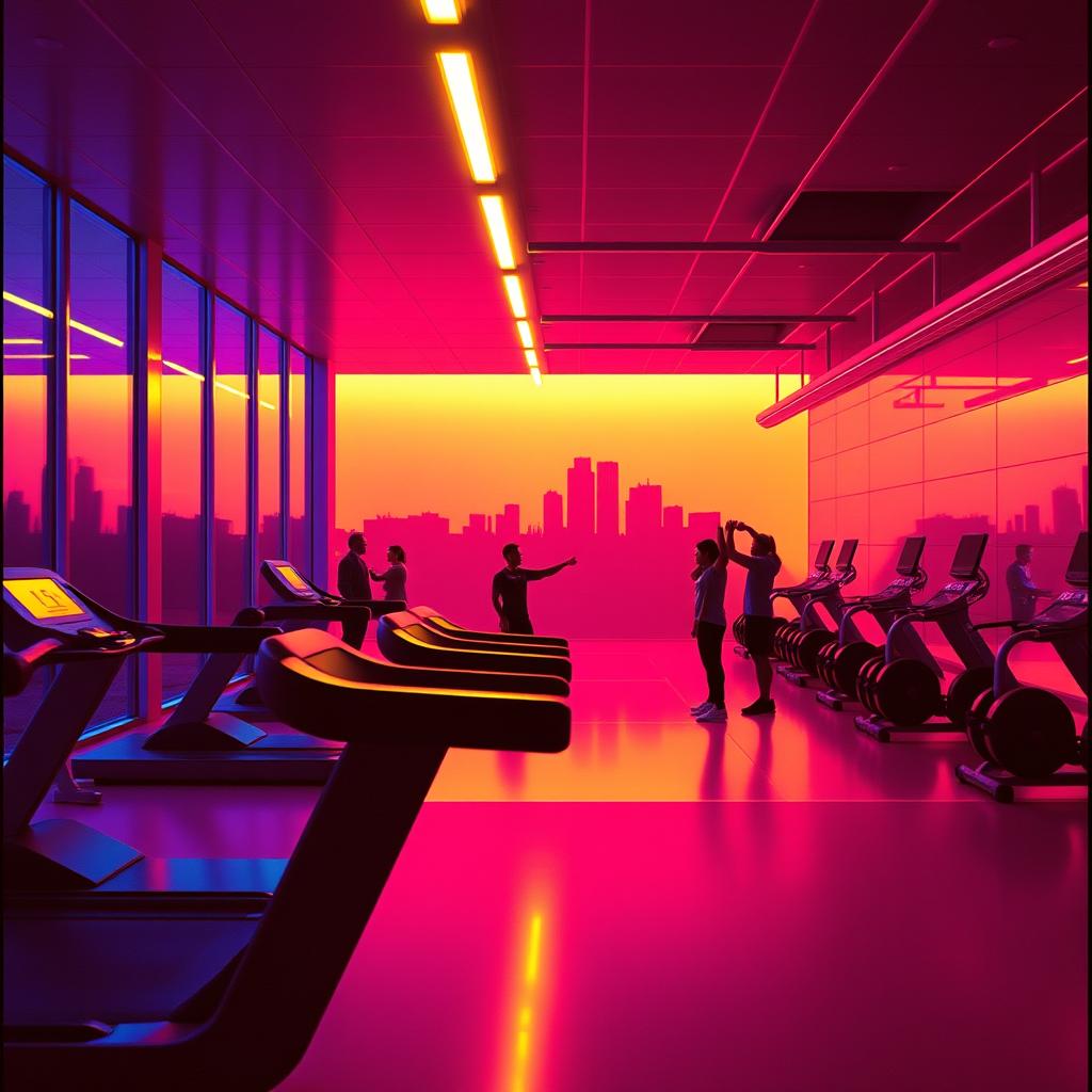 Tuesday at LA Fitness artwork