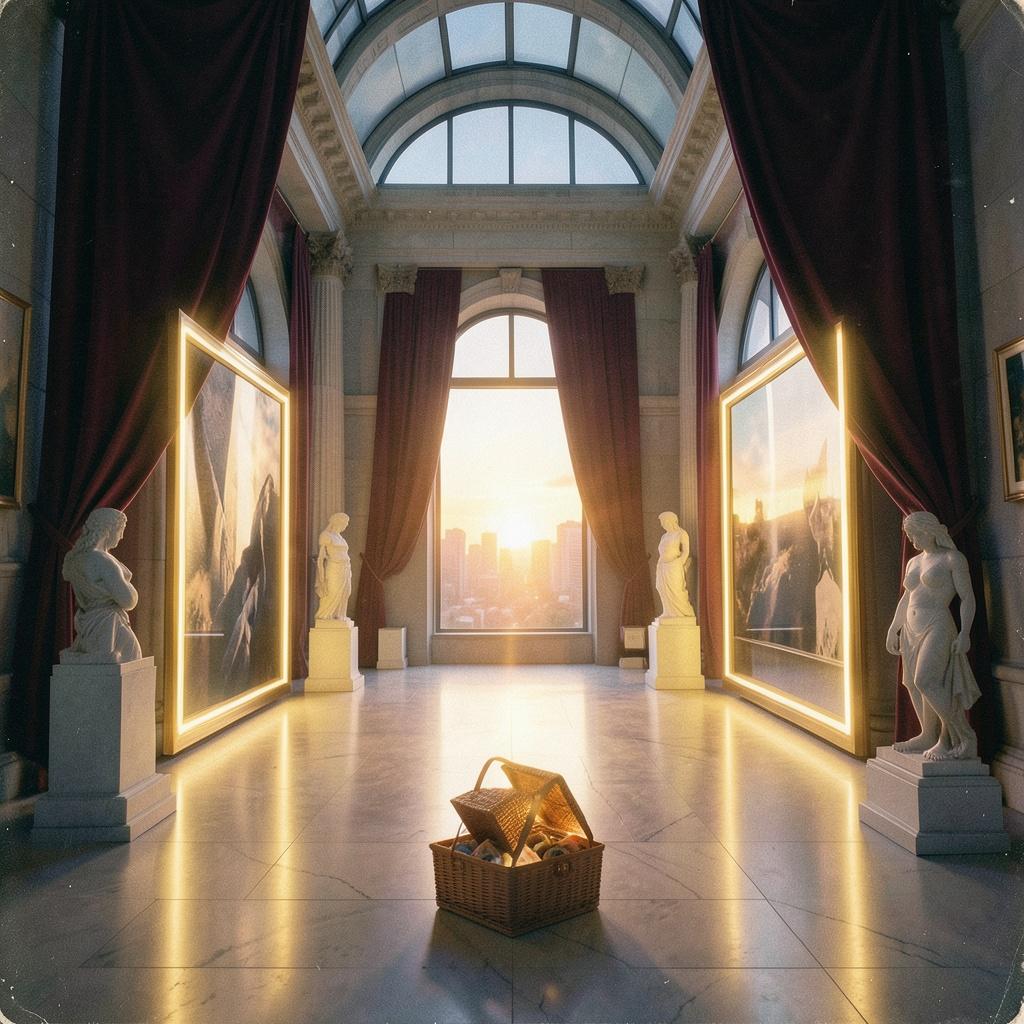 Ce matin le musée nous ouvre ses portes, artwork