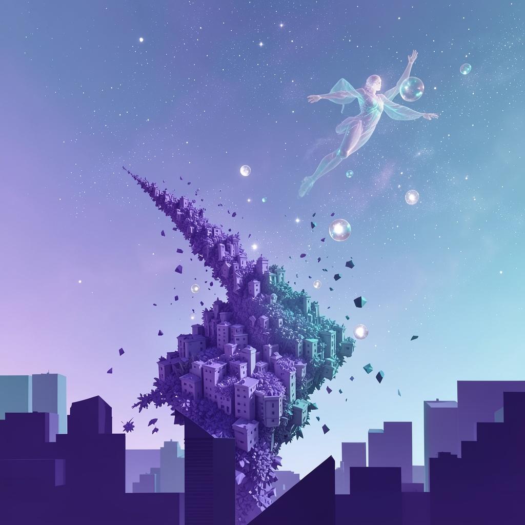 Violet Fractals (Haunted Soul Echo Mix) artwork
