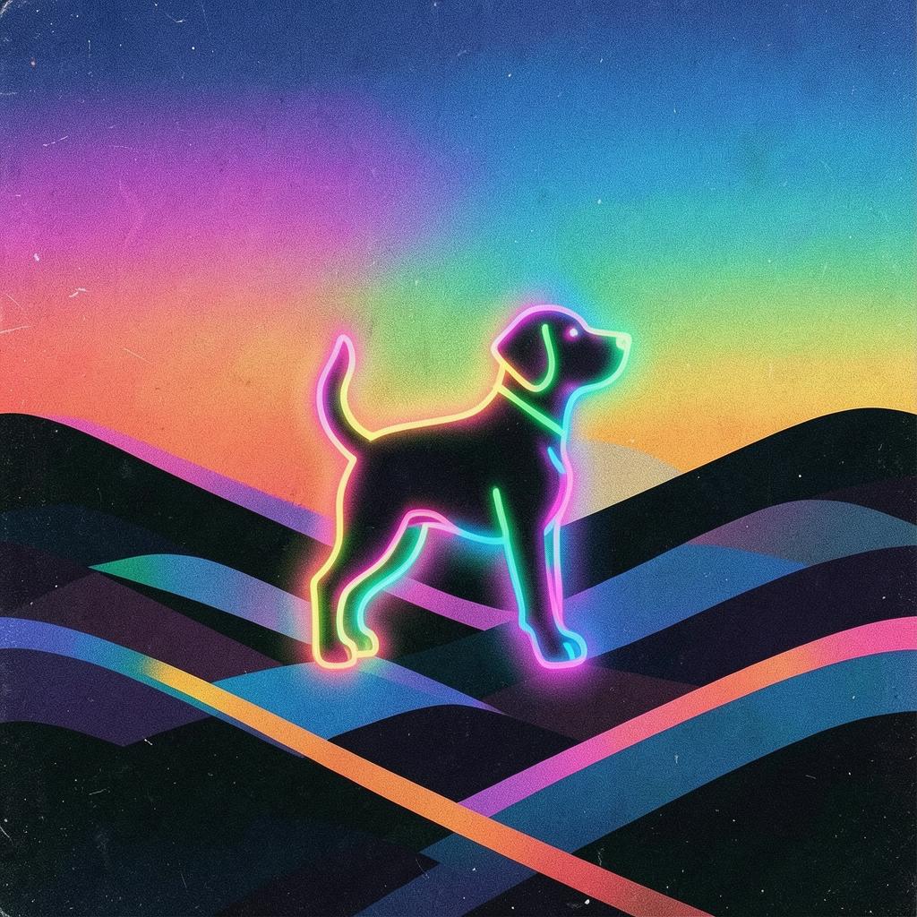 Them are dumb dogs artwork