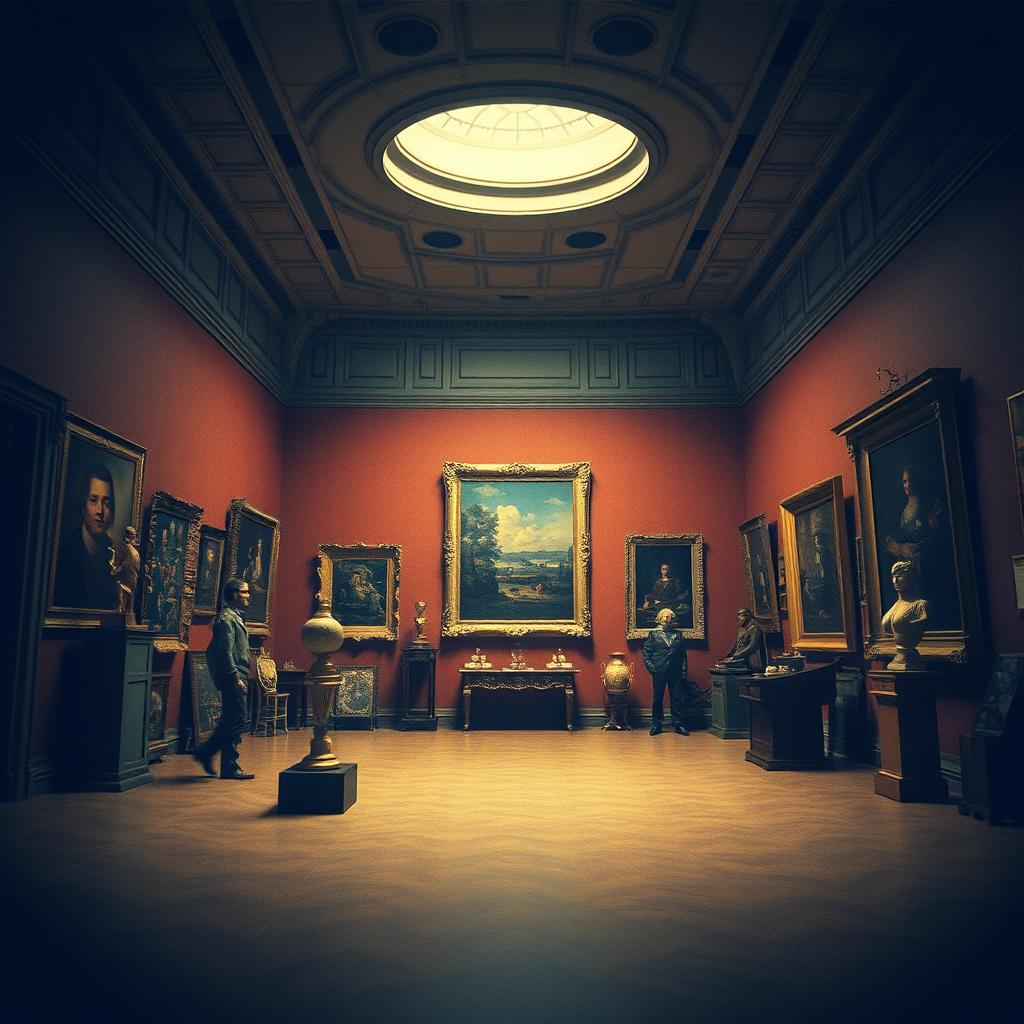 Through the hallways artwork