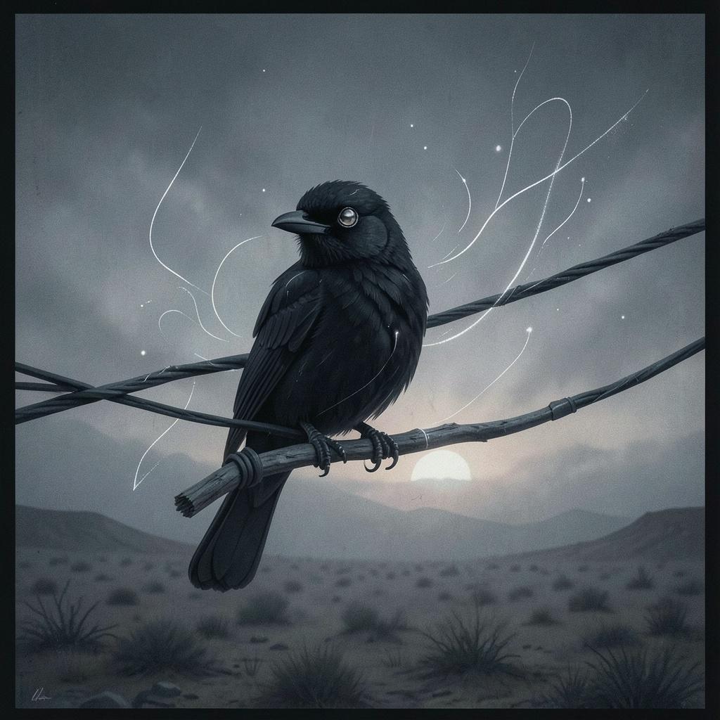 *The bird from the other side of the world - Iron Bird* artwork