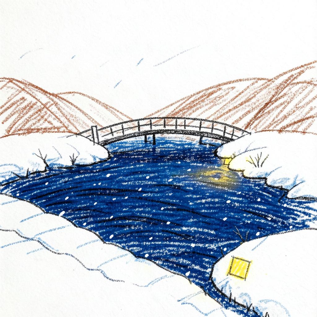 Snow on the Monongahela artwork
