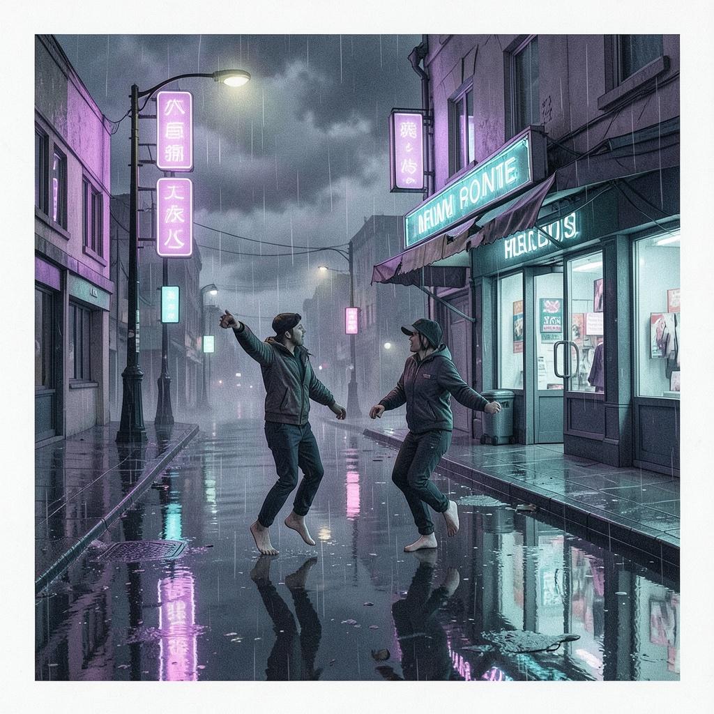 In the Rain artwork