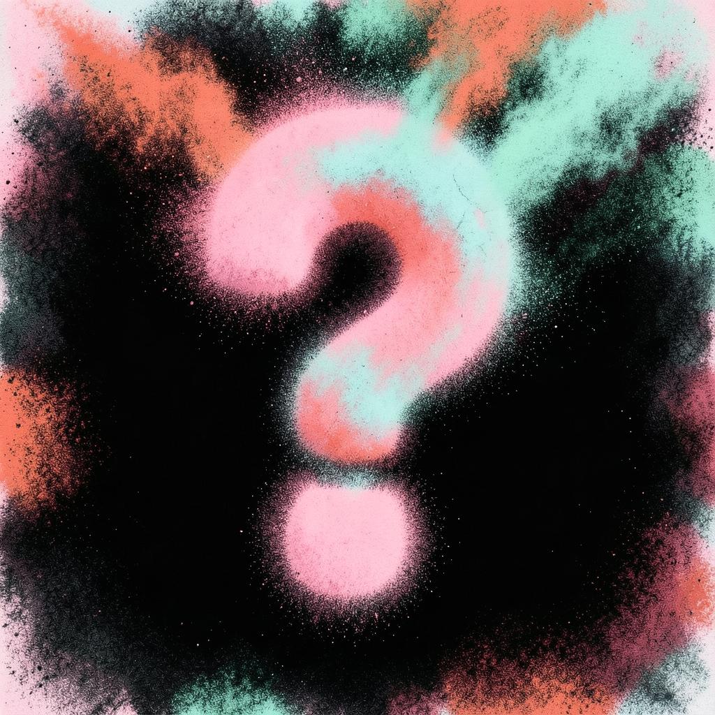 Question mark?¿? artwork
