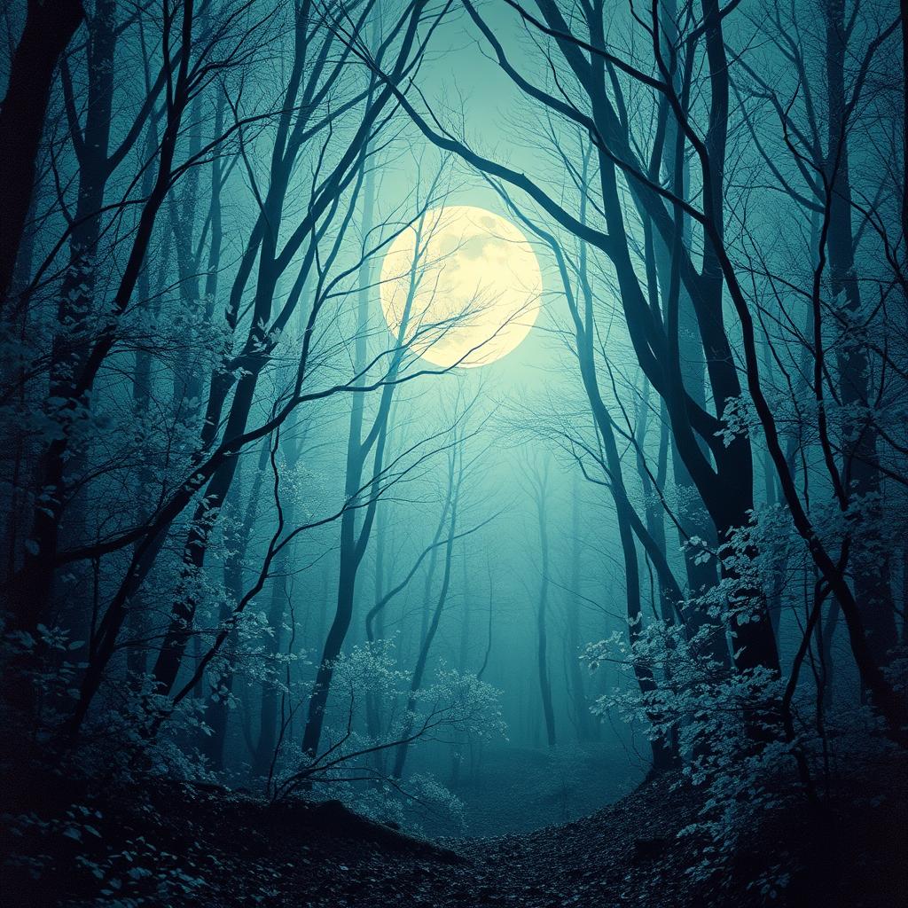 Moonlight Through Silver Boughs artwork