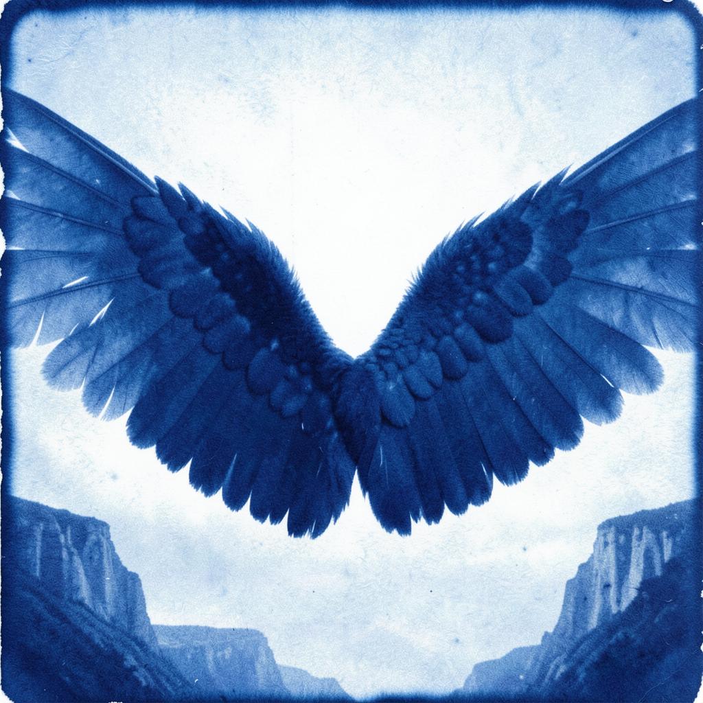 Two Wings Against the Sky artwork