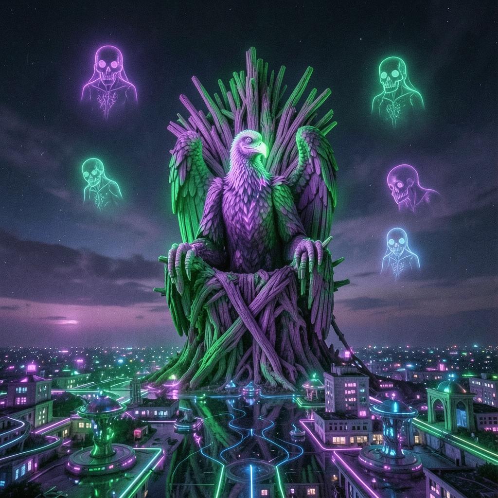 NEONVULTURES - CIRCLE (Chasing Mercy Remix) artwork