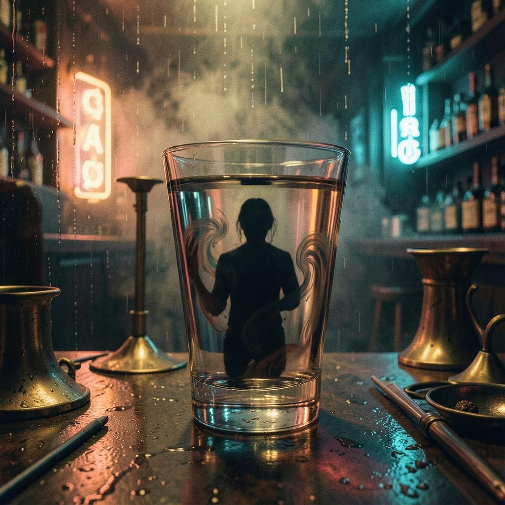 Shadow in My Glass artwork