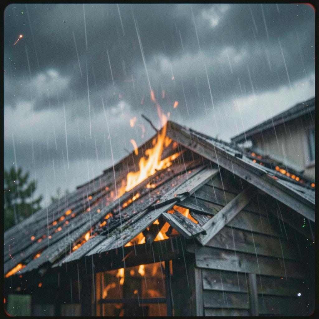 BYA: Post-Punk Pop, Title: Wildfire in the Rain, artwork