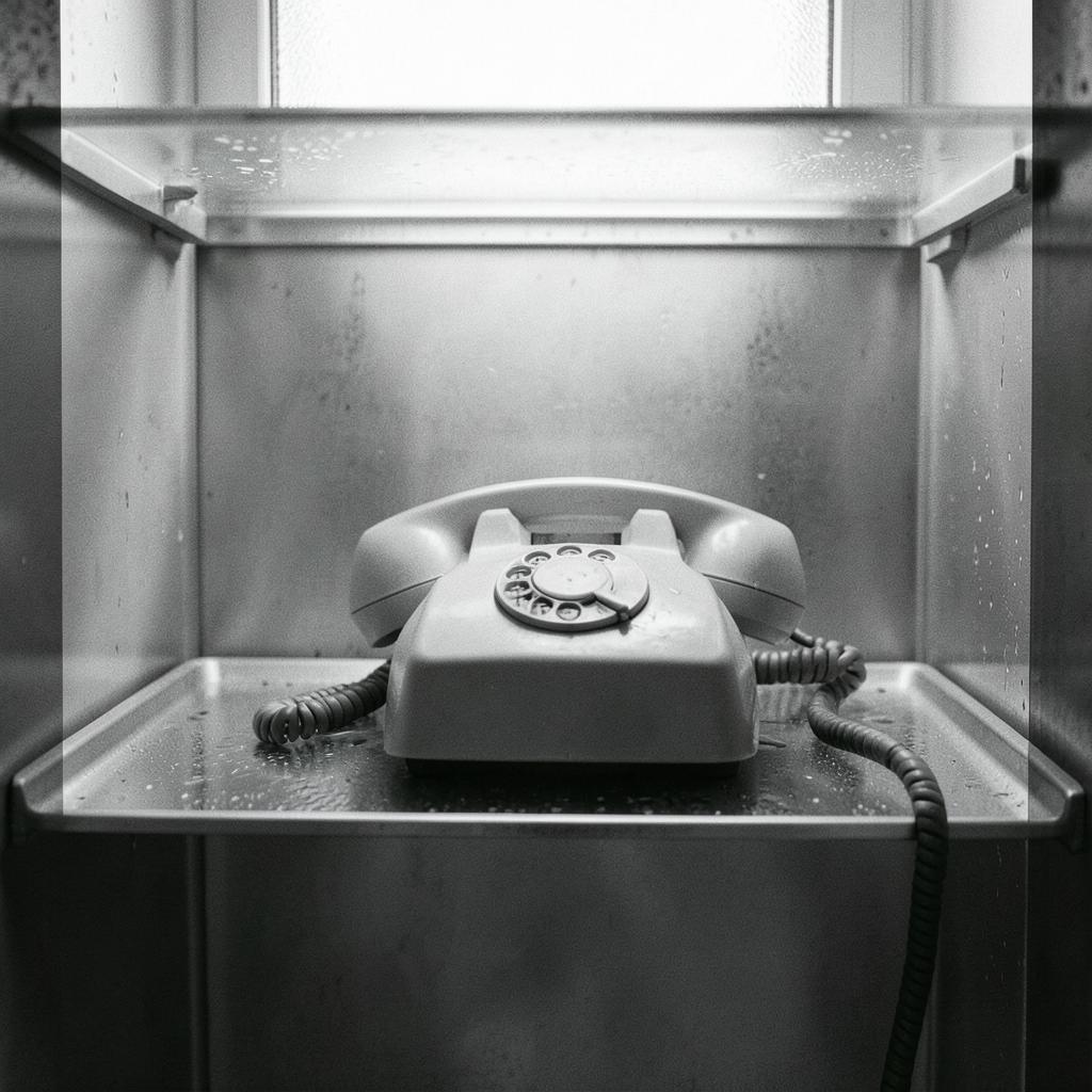 Das Telefon im Kühlschrank artwork