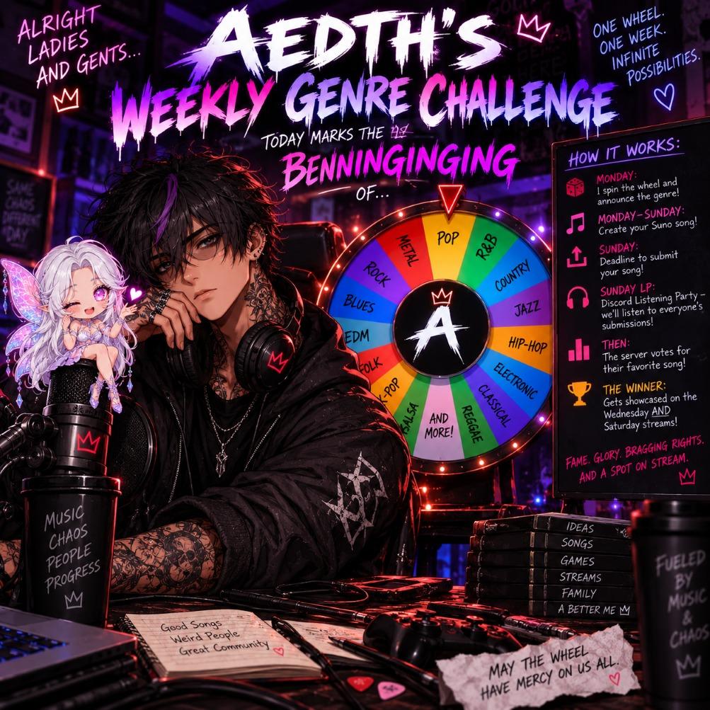 Aedth's Weekly Challenge #1 | Prog Metal