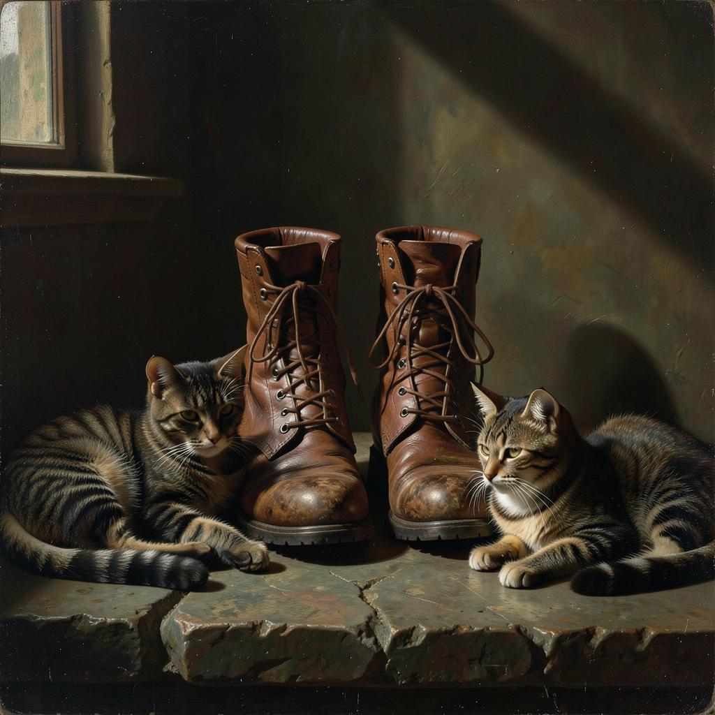 Boots and Cats artwork