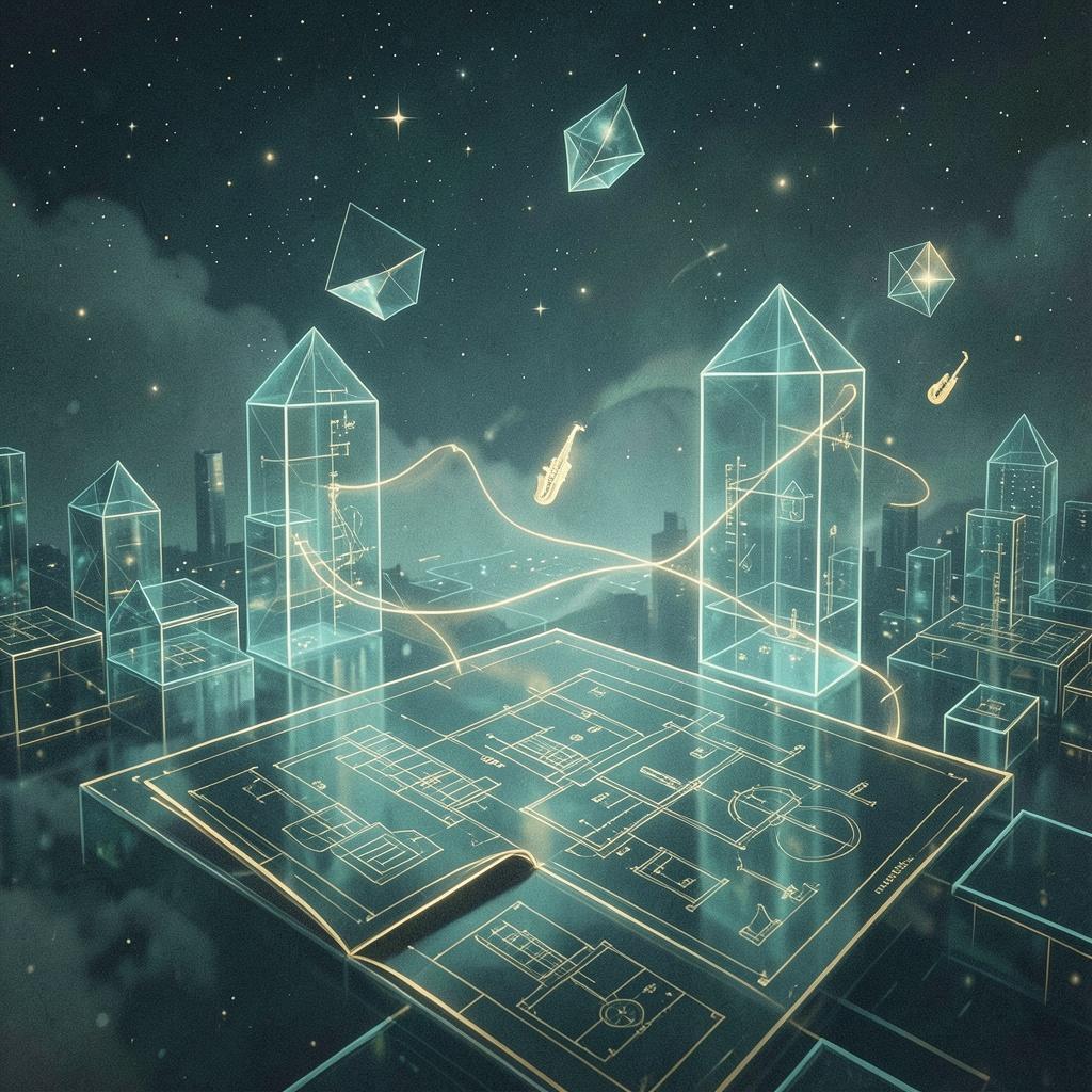Hidden Patterns (Glitched Chill Constellations) artwork