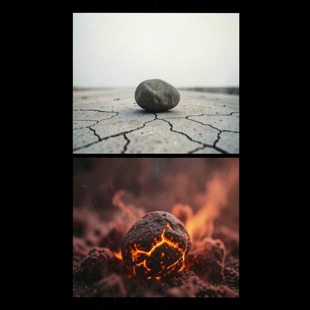 The First Stone artwork