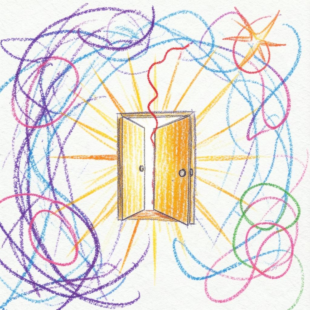Princess Starlight (open door) artwork