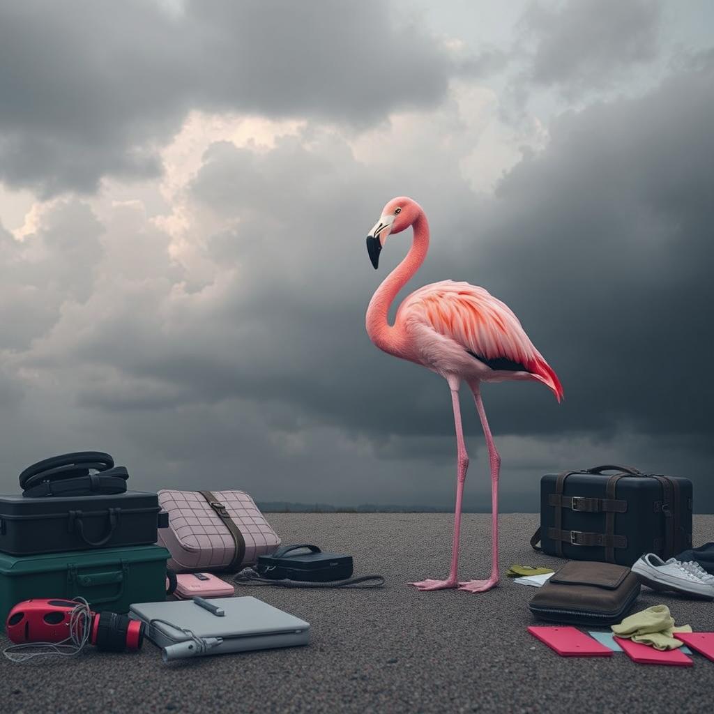 Pink Flamingos (HGWSR Electro-Rock Hard-Groove Cut) artwork
