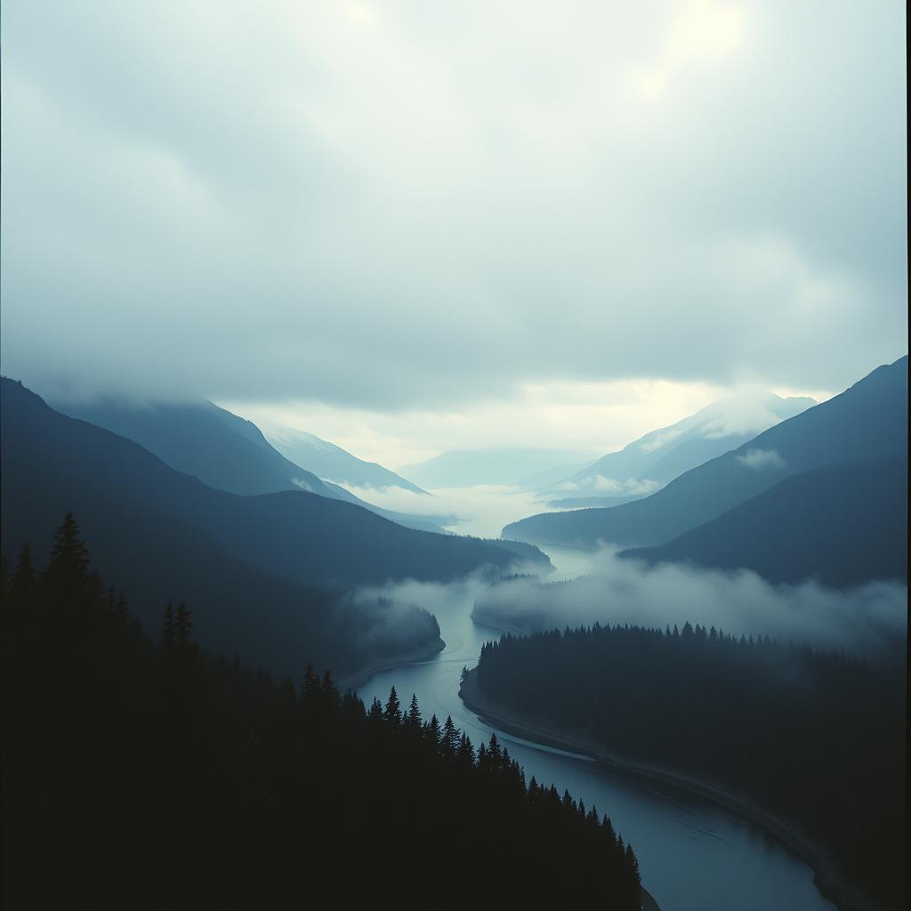 Mountain River Ocean (Cover) artwork