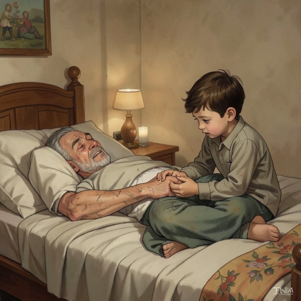 Dad, wait for me. artwork