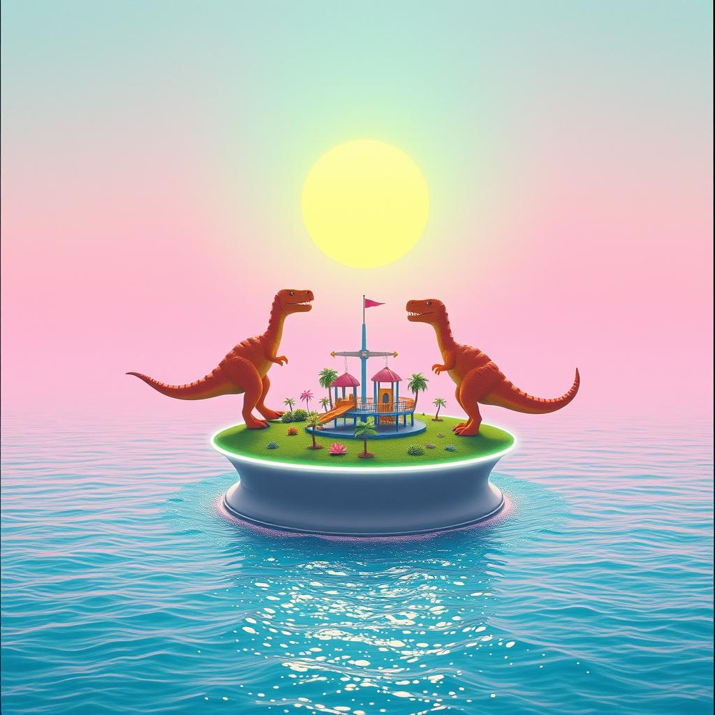 恐竜の島 artwork