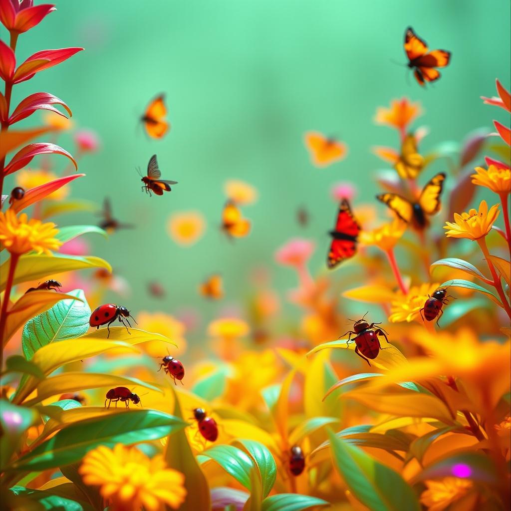 Insect Paradise Insect Party Paradise by 🌿🌳🌈The Green Man🌈🌳🌿 | Suno