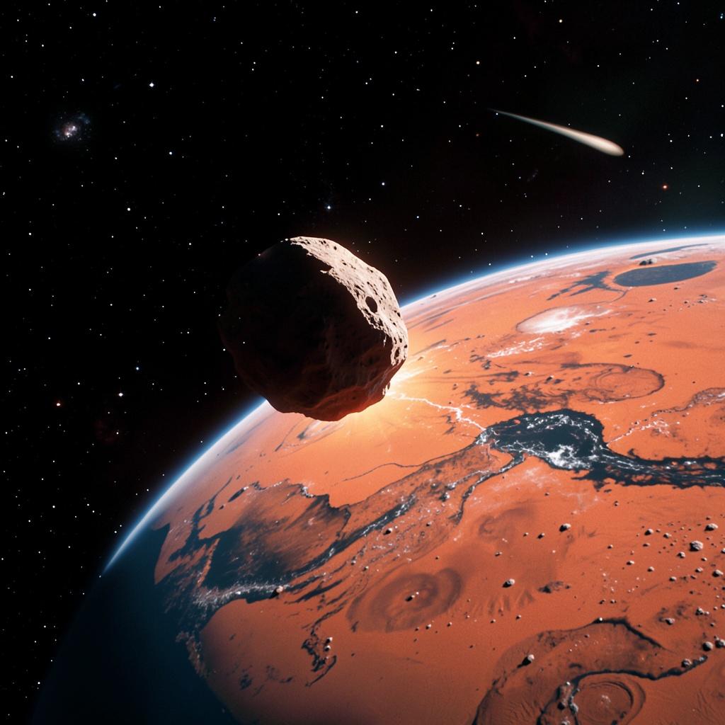 Asteroid is coming artwork
