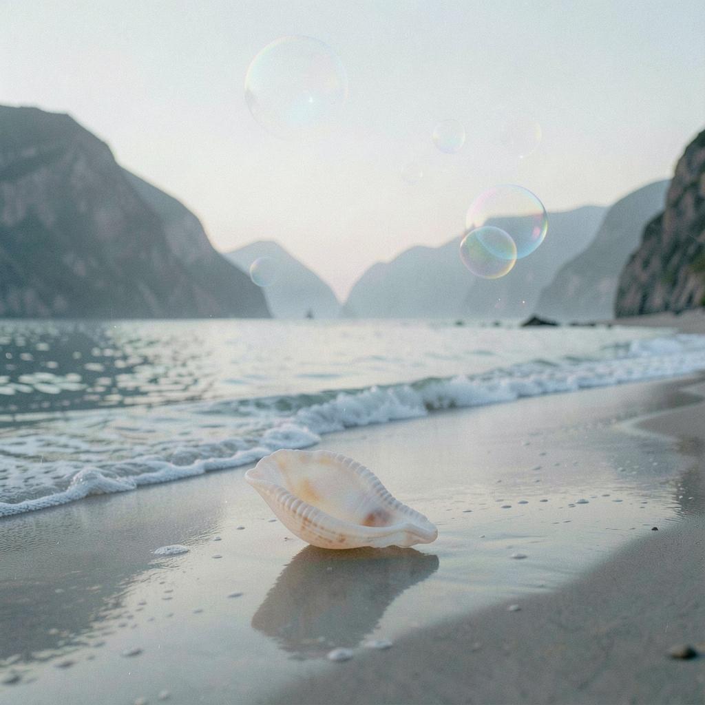 푸른 해변 산책 artwork