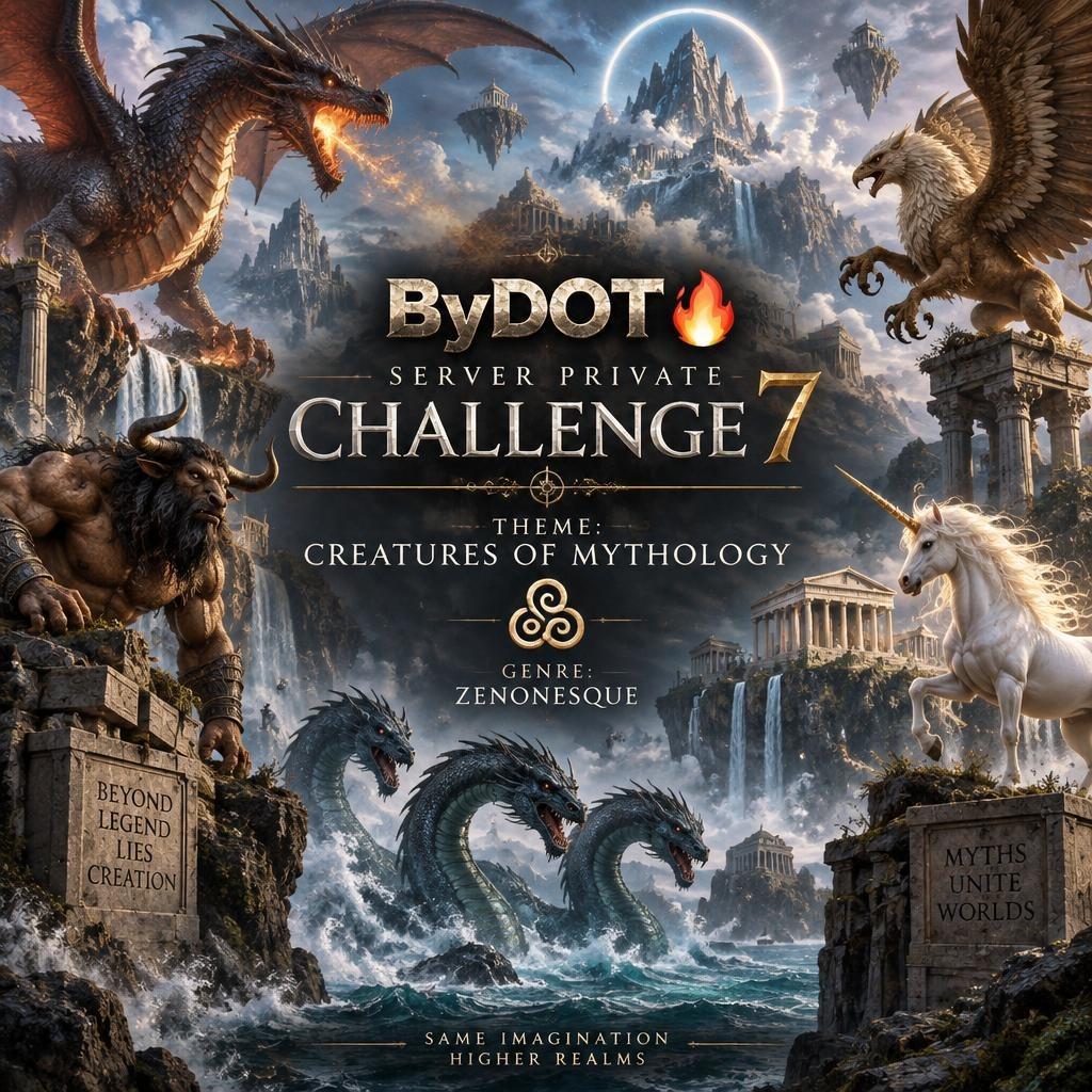 PRIVATE CHALLENGE 7 #ByDOT🔥 SERVER