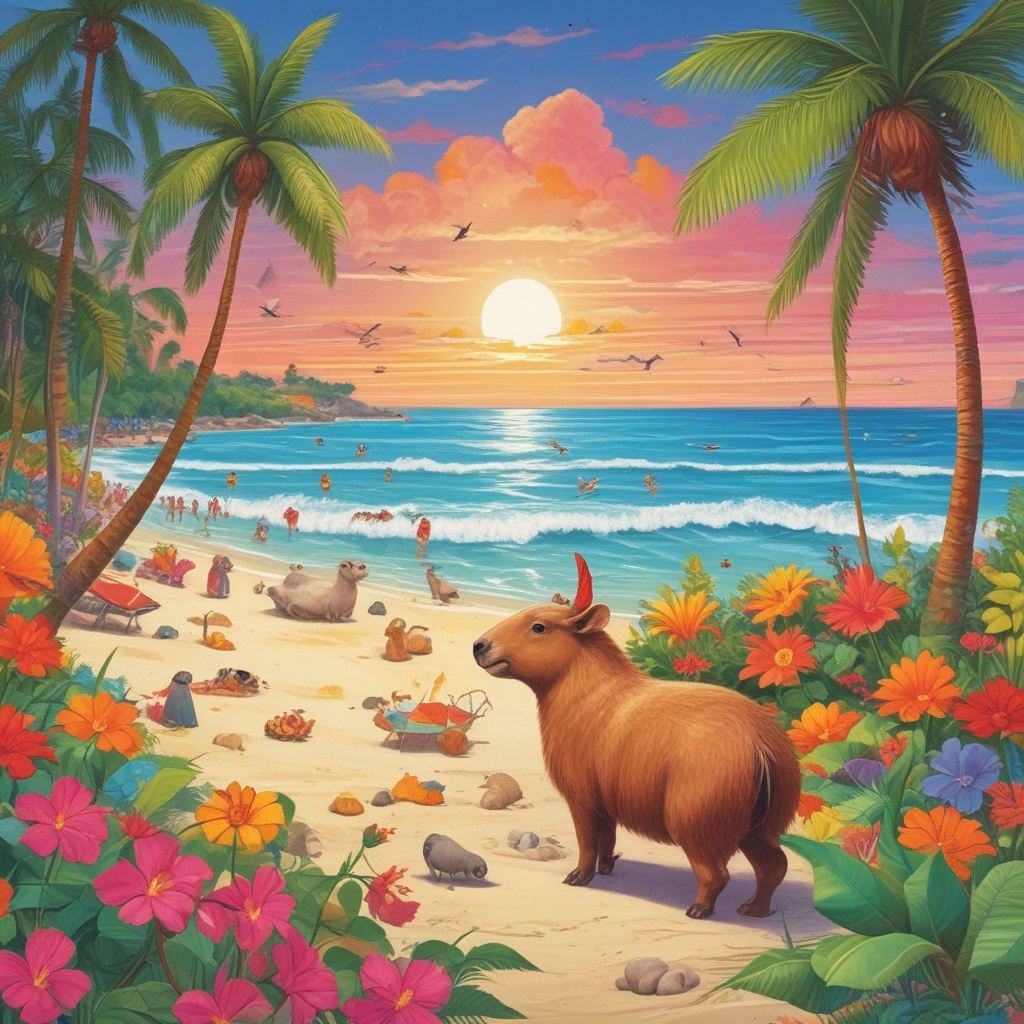 Capyband - Capybara Fiesta artwork