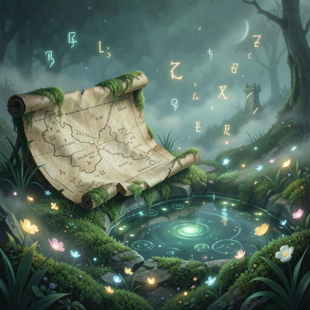 Moss Map Scroll artwork