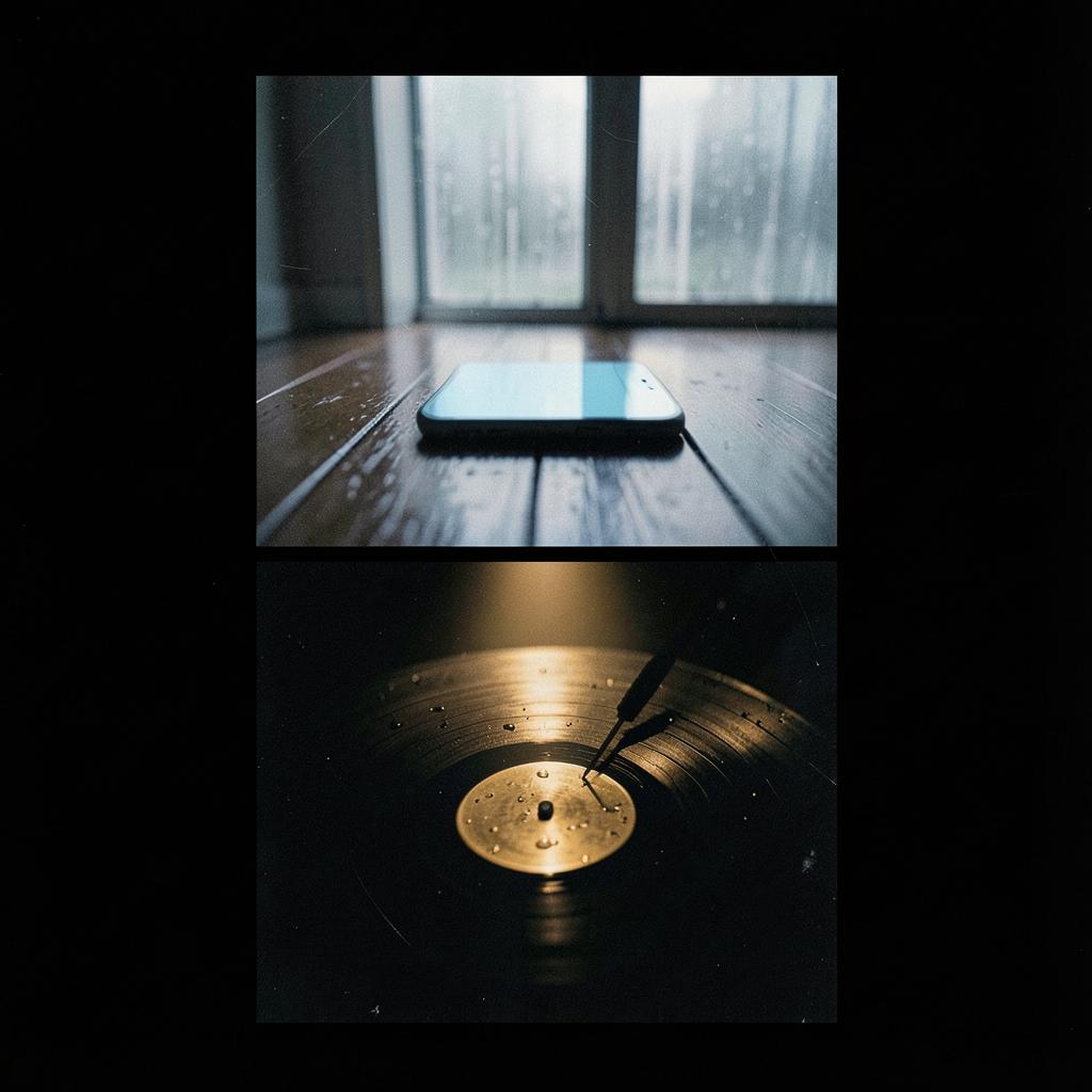 Midnight Blue & Rain artwork