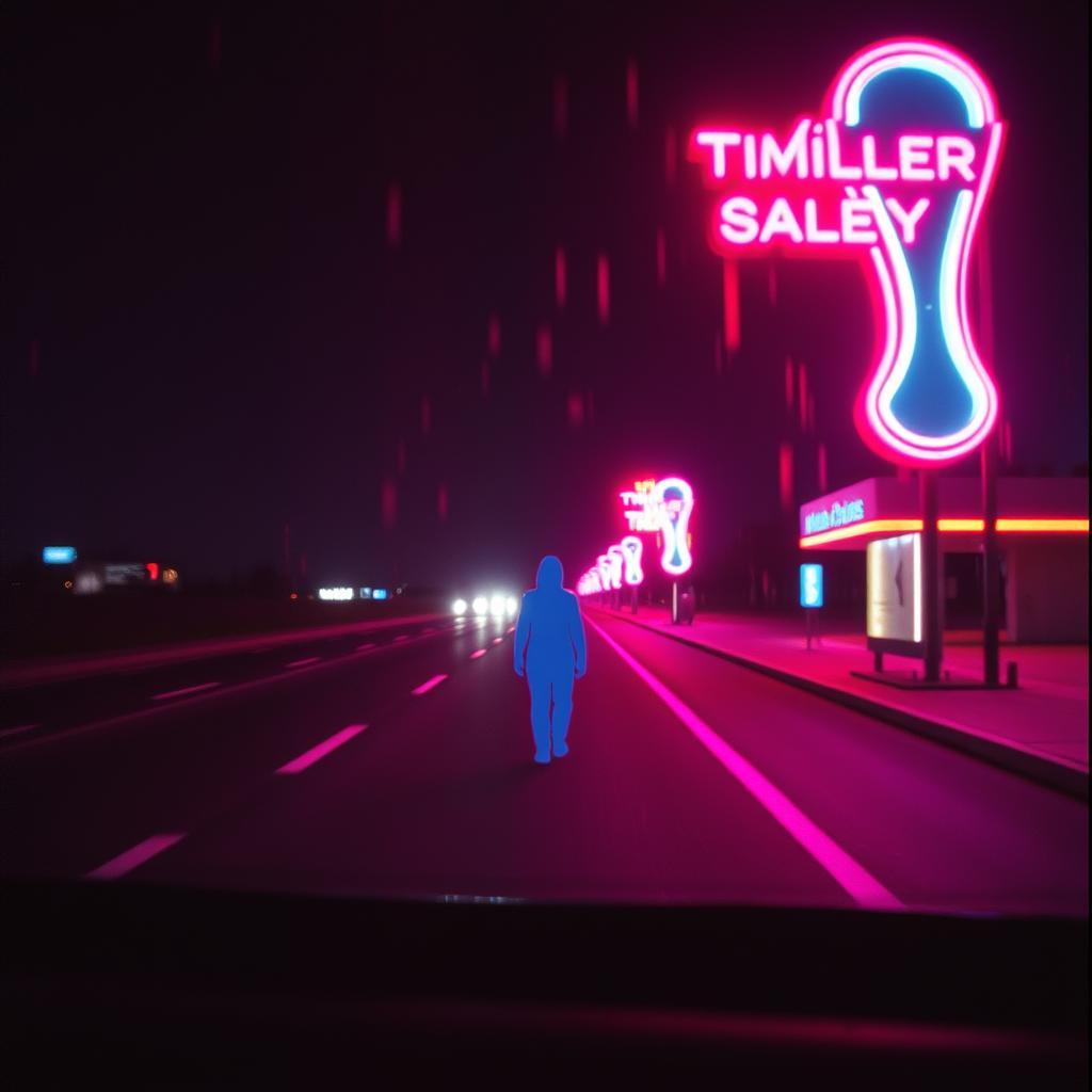 Echo & Ember - Neon Ghosts artwork