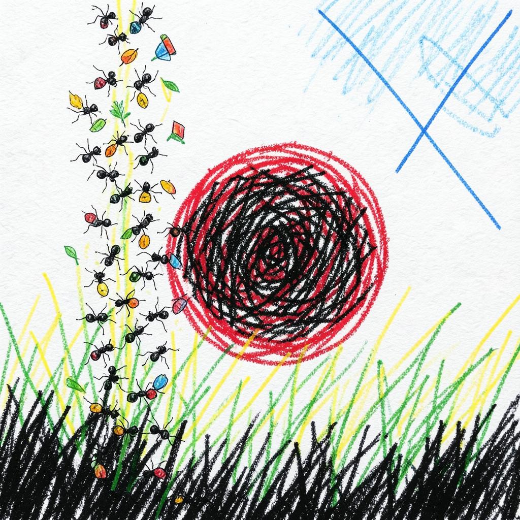 WHAT THE ANTS CANNOT READ artwork