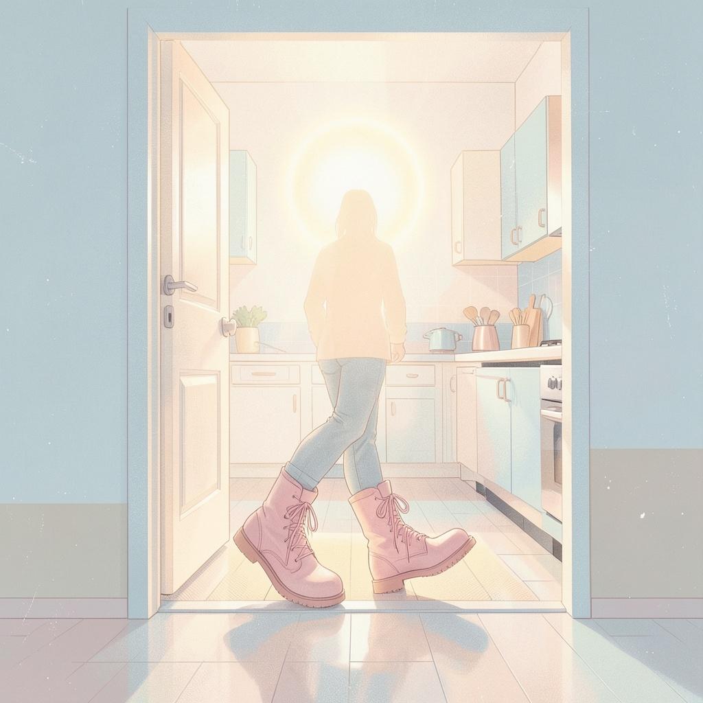 Pink Ribbon Boots artwork