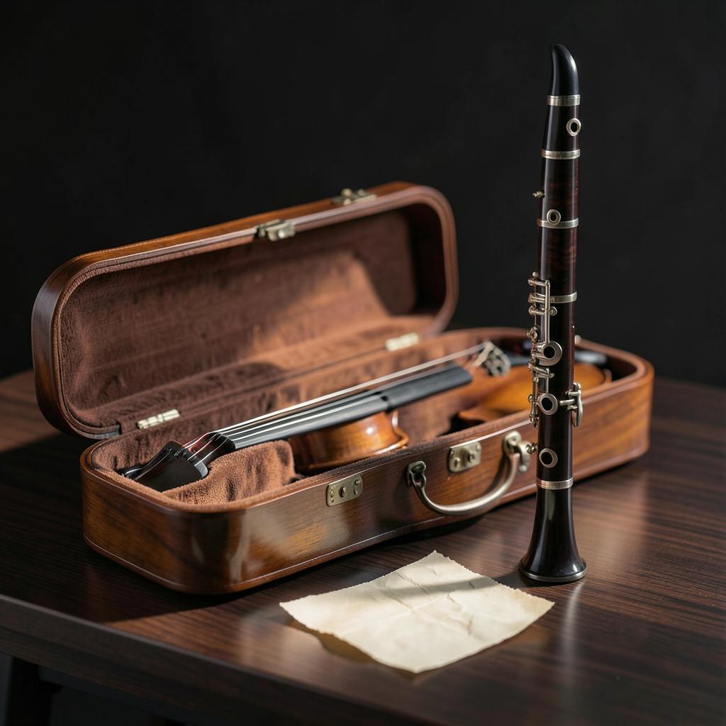 violin oboe 4 variation  op3 artwork