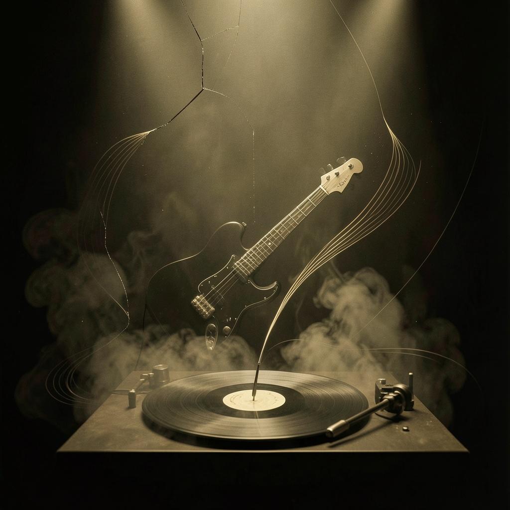 Vinyl Crackle Rhodes artwork