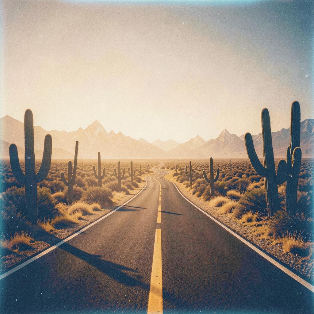 One way road artwork