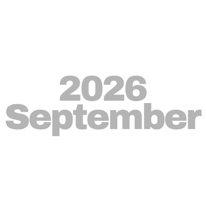 2026 September