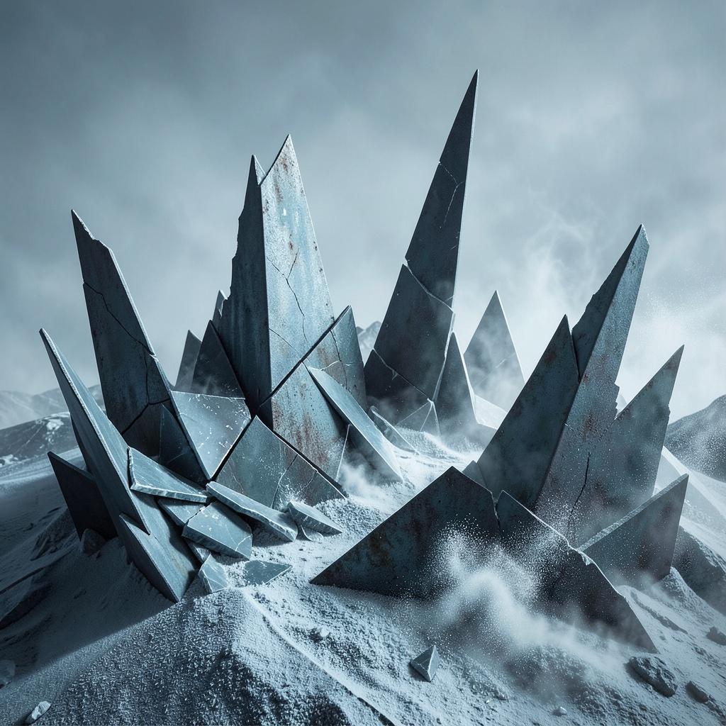 Bitcrushed Plate Metal artwork