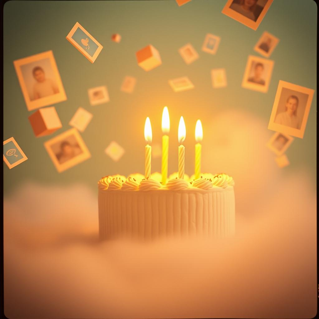 An Angel Birthday artwork