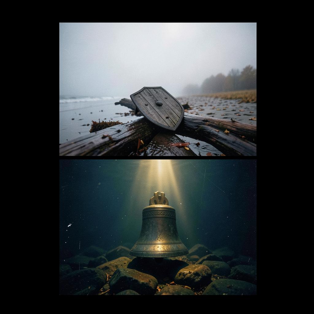 The Bell Beneath the Fjord — Ember of Midgard — Nordic Folk Rock artwork
