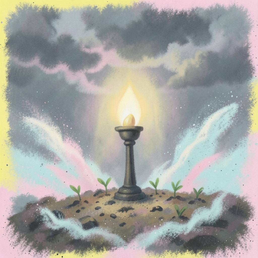 MARK CH 4B Lamp, Seed, and Storm artwork