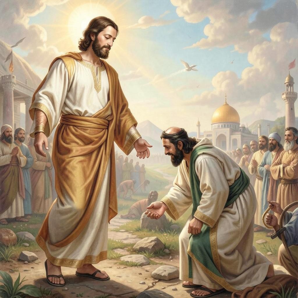 Jesus Reigns over the Cave of Lies artwork