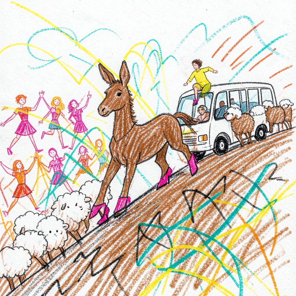 The Donkey in Stilettos  (v6 mix) artwork