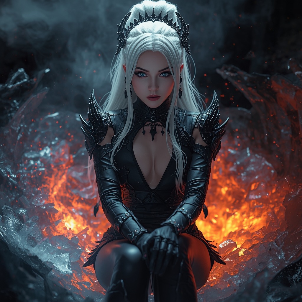 Burned artwork