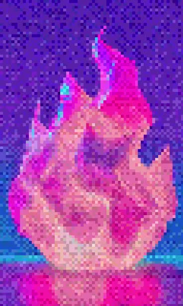 Monotonic Flame [8-bit Mix] artwork